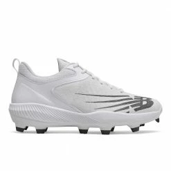 New Balance PL4040V6 FuelCell Moulded Cleats White [US Shoe Size: 7]