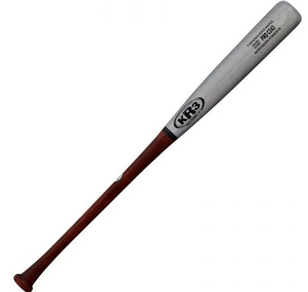 KR3 Canadian Rock Maple Pro C243 Baseball Bat 33 Inch 3 KR3 Canadian Rock Maple Pro C243 Baseball Bat 33 Inch