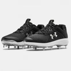 Under Armour Yard MT Metal Cleats Black [US Shoe Size: 8] -Nike Shop unnamed file 27