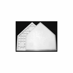 GTX Home Plate W Waffle Underside - Portable 1/2 Inch