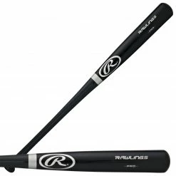 Rawlings Birch Wood Bat - Black [Bat Size: 34 Inch]