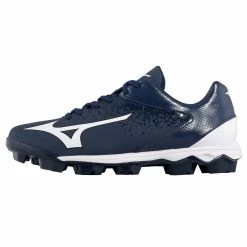Mizuno Wave Select Nine TPU Moulded Cleats - Navy/White [US Shoe Size: 12]