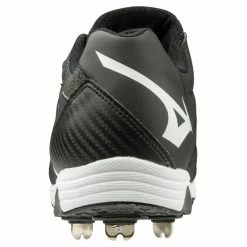 Mizuno 9-Spike Swift 6 Low WOMEN'S Metal Cleats [Womens US Shoe Size: 7 ] [Colour: White TUFF TOE] HAS NAVY TUFF TOE APPLIED TO RIGHT SHOE -Nike Shop unnamed file 759