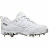 Mizuno 9-Spike Swift 7 Ladies Metal Cleats White [Womens US Shoe Size: 7]