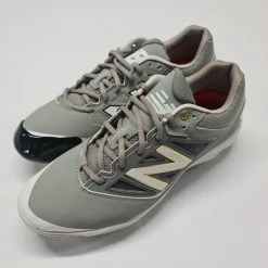 New Balance 4040 Various Metal Cleats CLEARANCE [Model / Size / Colour: L4040GW3 10 Grey TT] TUFF TOE APPLIED TO RIGHT SHOE