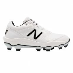 New Balance PL3000v5 2E Fit Moulded Cleats - White [US Shoe Size: 13]