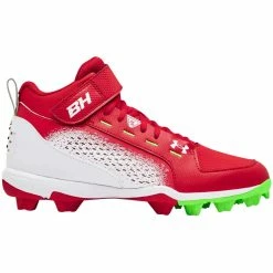 Under Armour Harper 6 MID RM Baseball Cleats RED [US Shoe Size: 7]