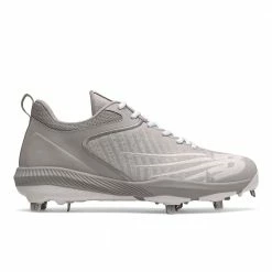 New Balance L4040V6 FuelCell Metal Cleats - Grey [US Shoe Size: 9]