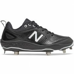 New Balance WOMENS Velo Metal Cleats [Colour: Black] [Womens US Shoe Size: 8.5] SMVELOK2